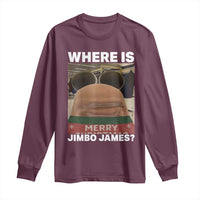 Funny Marcus The Worm Christmas Long Sleeve Shirt Where Is Jimbo James Xmas Ugly Sweater - Wonder Print Shop