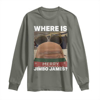Funny Marcus The Worm Christmas Long Sleeve Shirt Where Is Jimbo James Xmas Ugly Sweater - Wonder Print Shop