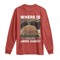 Funny Marcus The Worm Christmas Long Sleeve Shirt Where Is Jimbo James Xmas Ugly Sweater - Wonder Print Shop