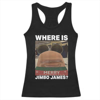 Funny Marcus The Worm Christmas Racerback Tank Top Where Is Jimbo James Xmas Ugly Sweater - Wonder Print Shop