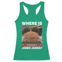 Funny Marcus The Worm Christmas Racerback Tank Top Where Is Jimbo James Xmas Ugly Sweater - Wonder Print Shop