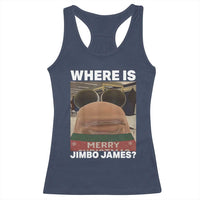 Funny Marcus The Worm Christmas Racerback Tank Top Where Is Jimbo James Xmas Ugly Sweater - Wonder Print Shop