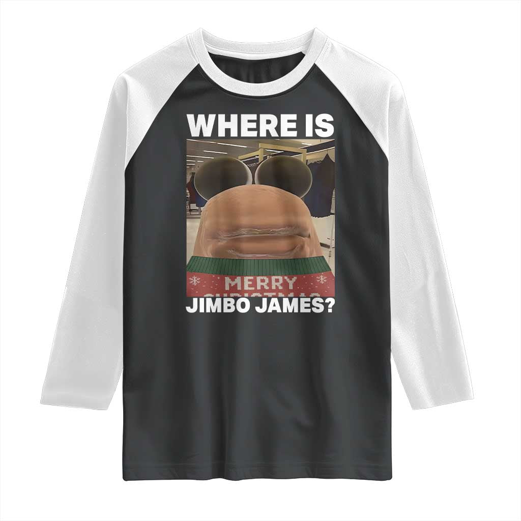 Funny Marcus The Worm Christmas Raglan Shirt Where Is Jimbo James Xmas Ugly Sweater - Wonder Print Shop