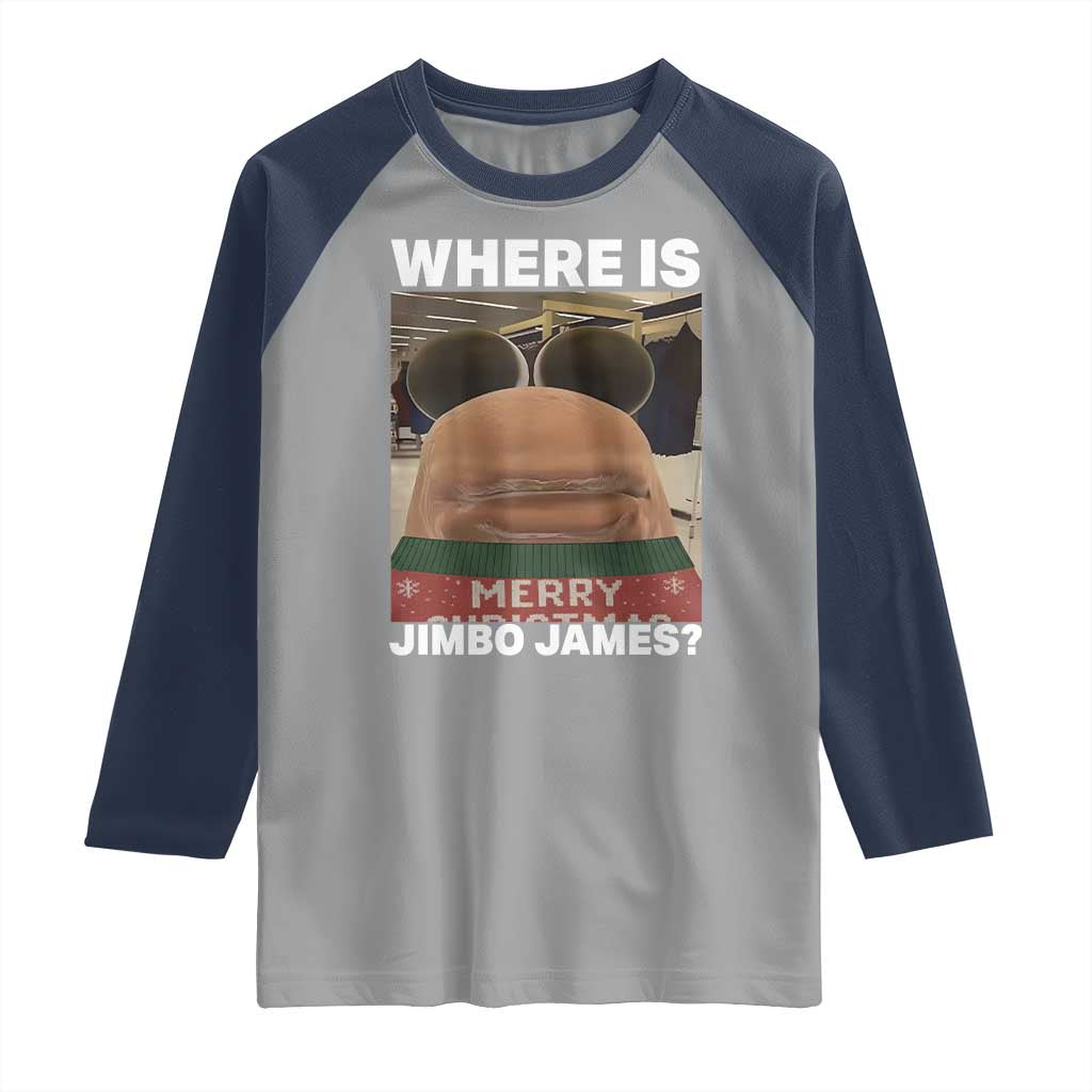 Funny Marcus The Worm Christmas Raglan Shirt Where Is Jimbo James Xmas Ugly Sweater - Wonder Print Shop