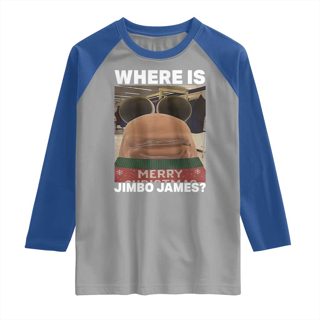 Funny Marcus The Worm Christmas Raglan Shirt Where Is Jimbo James Xmas Ugly Sweater - Wonder Print Shop