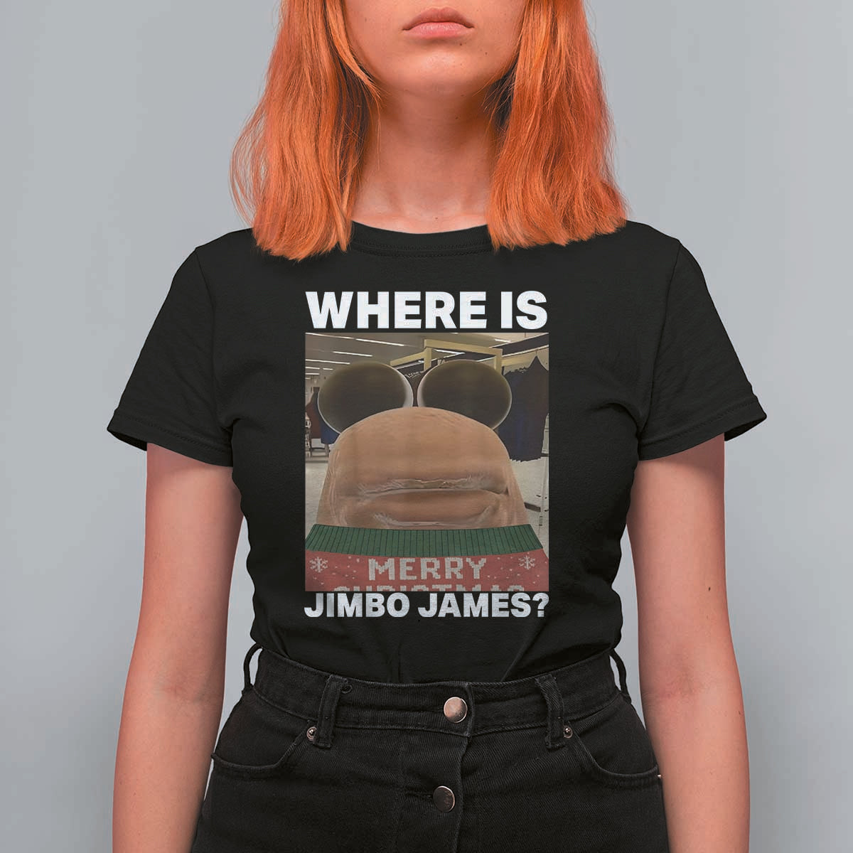 Funny Marcus The Worm Christmas T Shirt For Women Where Is Jimbo James Xmas Ugly Sweater - Wonder Print Shop