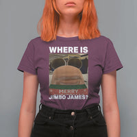 Funny Marcus The Worm Christmas T Shirt For Women Where Is Jimbo James Xmas Ugly Sweater - Wonder Print Shop