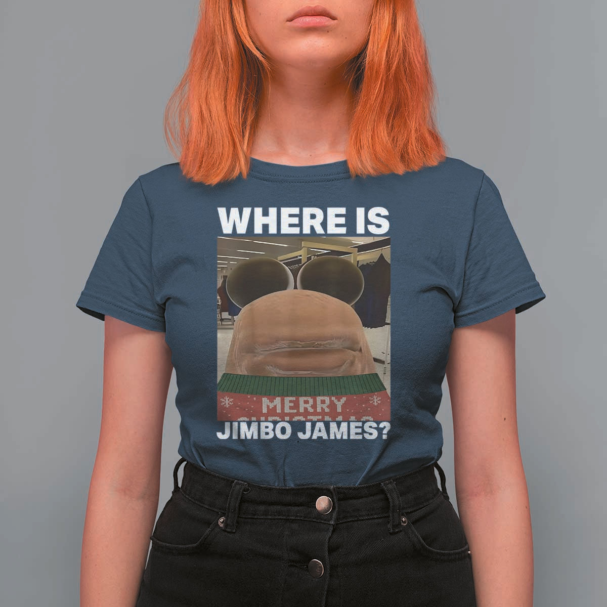 Funny Marcus The Worm Christmas T Shirt For Women Where Is Jimbo James Xmas Ugly Sweater - Wonder Print Shop