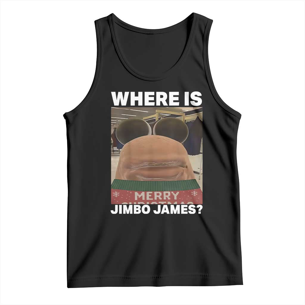 Funny Marcus The Worm Christmas Tank Top Where Is Jimbo James Xmas Ugly Sweater - Wonder Print Shop