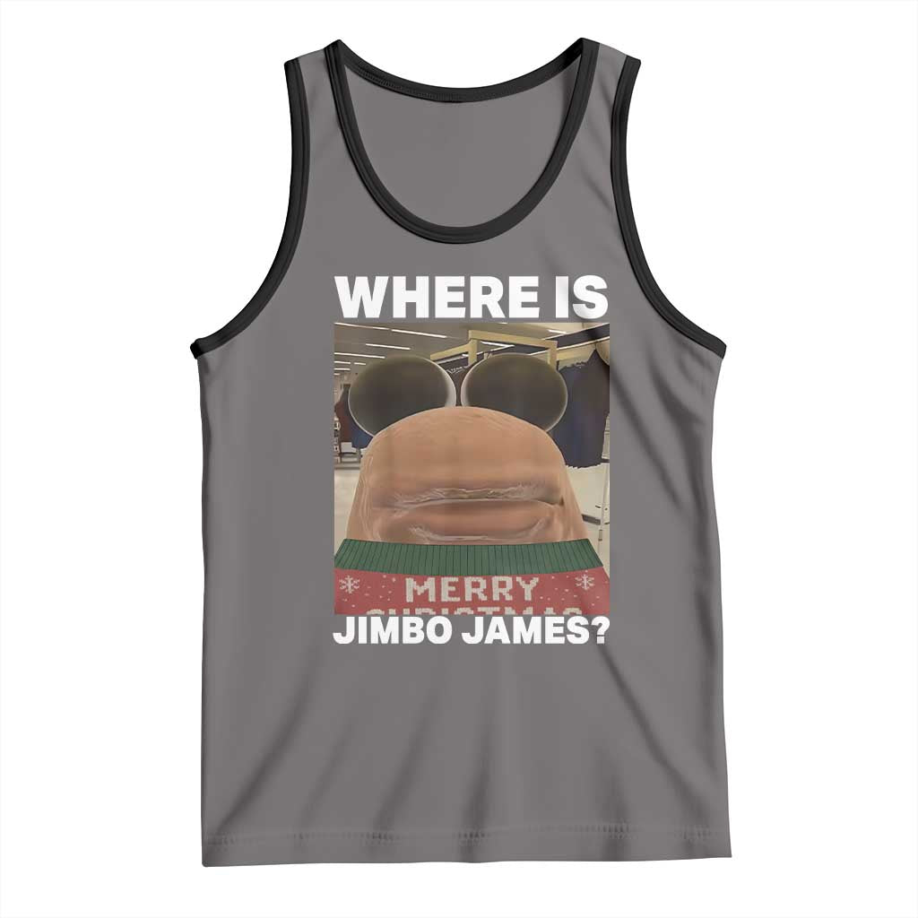 Funny Marcus The Worm Christmas Tank Top Where Is Jimbo James Xmas Ugly Sweater - Wonder Print Shop