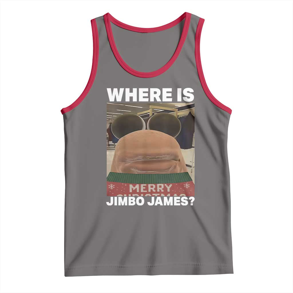 Funny Marcus The Worm Christmas Tank Top Where Is Jimbo James Xmas Ugly Sweater - Wonder Print Shop