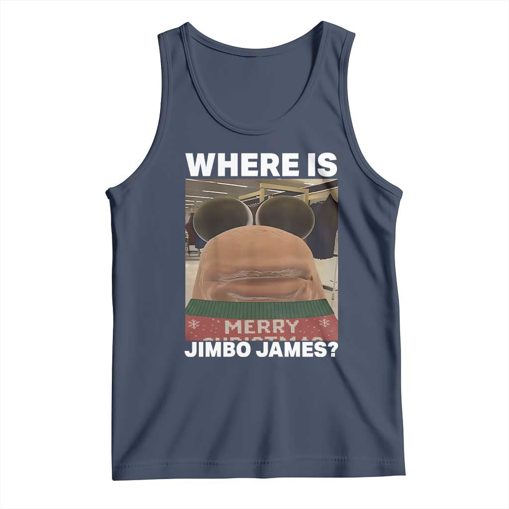 Funny Marcus The Worm Christmas Tank Top Where Is Jimbo James Xmas Ugly Sweater - Wonder Print Shop