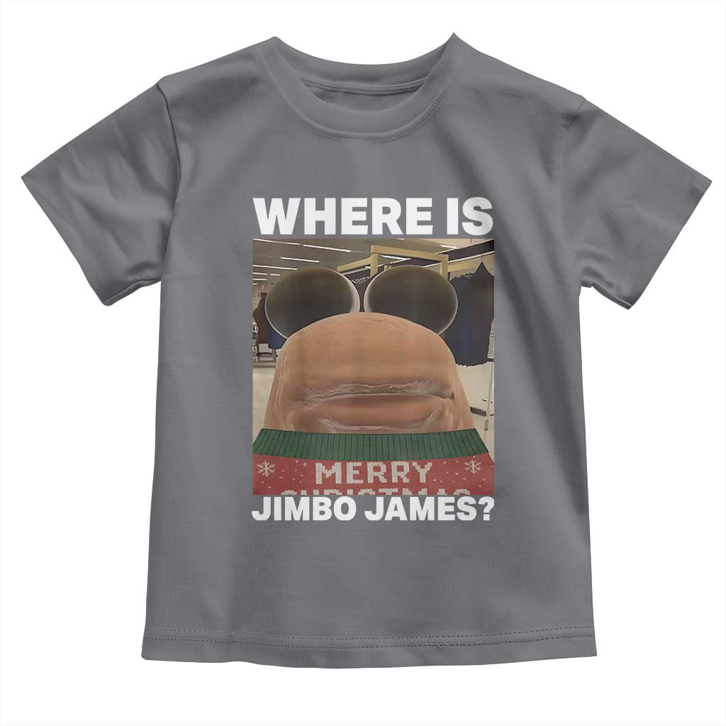 Funny Marcus The Worm Christmas Toddler T Shirt Where Is Jimbo James Xmas Ugly Sweater - Wonder Print Shop