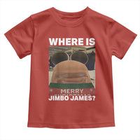Funny Marcus The Worm Christmas Toddler T Shirt Where Is Jimbo James Xmas Ugly Sweater - Wonder Print Shop