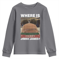 Funny Marcus The Worm Christmas Youth Sweatshirt Where Is Jimbo James Xmas Ugly Sweater - Wonder Print Shop
