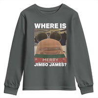 Funny Marcus The Worm Christmas Youth Sweatshirt Where Is Jimbo James Xmas Ugly Sweater - Wonder Print Shop
