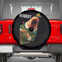 Funny Christmas Marcus The Worm Robert Xmas Elf Spare Tire Cover - Wonder Print Shop