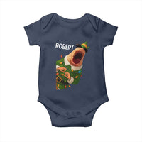 Funny Christmas Marcus The Worm Robert Xmas Elf Baby Onesie - Wonder Print Shop