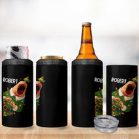 Funny Christmas Marcus The Worm Robert Xmas Elf 4 in 1 Can Cooler Tumbler - Wonder Print Shop