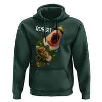 Funny Christmas Marcus The Worm Robert Xmas Elf Hoodie - Wonder Print Shop
