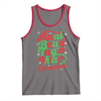 Funny Anal Bead Tug O War Christmas Tank Top Inappropriate Adult Humor Weird Cringe - Wonder Print Shop