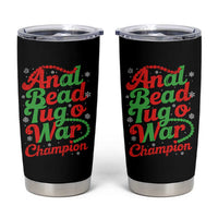 Funny Anal Bead Tug O War Christmas Tumbler Cup Inappropriate Adult Humor Weird Cringe - Wonder Print Shop