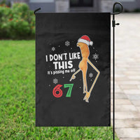 Funny Marcus The Worm 67 Meme Christmas Garden Flag I Don't Like This It's Pissing Me Off - Wonder Print Shop