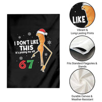 Funny Marcus The Worm 67 Meme Christmas Garden Flag I Don't Like This It's Pissing Me Off - Wonder Print Shop