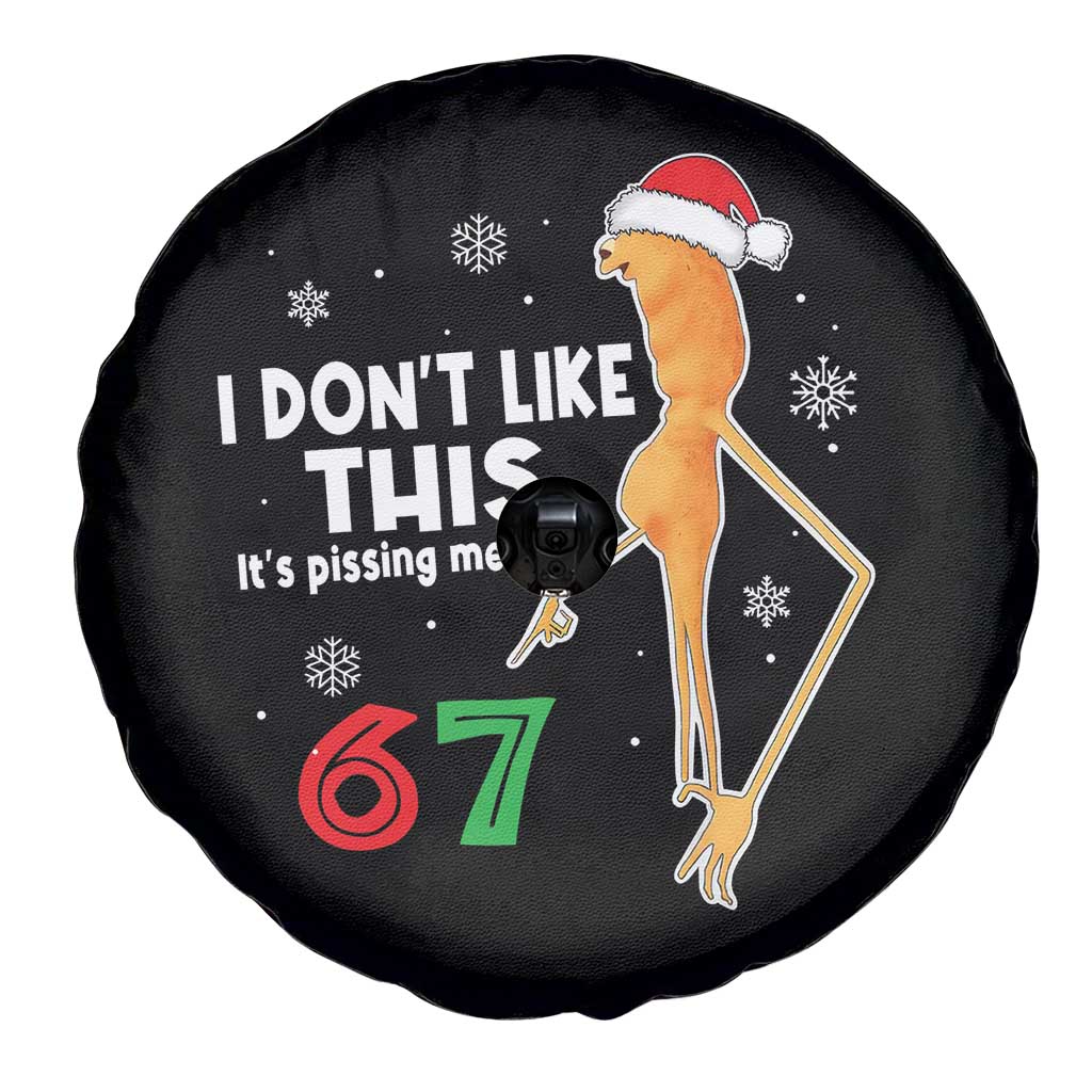 Funny Marcus The Worm 67 Meme Christmas Spare Tire Cover I Don't Like This It's Pissing Me Off - Wonder Print Shop