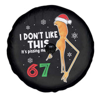 Funny Marcus The Worm 67 Meme Christmas Spare Tire Cover I Don't Like This It's Pissing Me Off - Wonder Print Shop