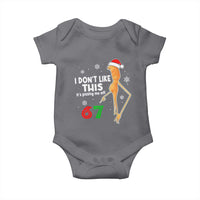 Funny Marcus The Worm 67 Meme Christmas Baby Onesie I Don't Like This It's Pissing Me Off - Wonder Print Shop