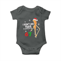Funny Marcus The Worm 67 Meme Christmas Baby Onesie I Don't Like This It's Pissing Me Off - Wonder Print Shop