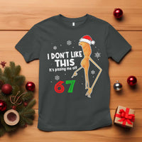 Funny Marcus The Worm 67 Meme Christmas T Shirt I Don't Like This It's Pissing Me Off - Wonder Print Shop