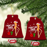 Funny Marcus The Worm 67 Meme Christmas Ceramic Ornament I Don't Like This It's Pissing Me Off - Wonder Print Shop