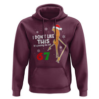 Funny Marcus The Worm 67 Meme Christmas Hoodie I Don't Like This It's Pissing Me Off - Wonder Print Shop