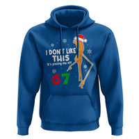 Funny Marcus The Worm 67 Meme Christmas Hoodie I Don't Like This It's Pissing Me Off - Wonder Print Shop