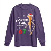 Funny Marcus The Worm 67 Meme Christmas Long Sleeve Shirt I Don't Like This It's Pissing Me Off - Wonder Print Shop