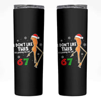 Funny Marcus The Worm 67 Meme Christmas Skinny Tumbler I Don't Like This It's Pissing Me Off - Wonder Print Shop