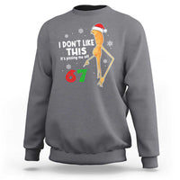 Funny Marcus The Worm 67 Meme Christmas Sweatshirt I Don't Like This It's Pissing Me Off - Wonder Print Shop