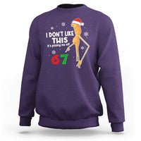 Funny Marcus The Worm 67 Meme Christmas Sweatshirt I Don't Like This It's Pissing Me Off - Wonder Print Shop