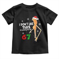 Funny Marcus The Worm 67 Meme Christmas Toddler T Shirt I Don't Like This It's Pissing Me Off - Wonder Print Shop