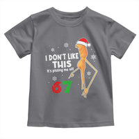 Funny Marcus The Worm 67 Meme Christmas Toddler T Shirt I Don't Like This It's Pissing Me Off - Wonder Print Shop