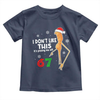 Funny Marcus The Worm 67 Meme Christmas Toddler T Shirt I Don't Like This It's Pissing Me Off - Wonder Print Shop