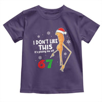 Funny Marcus The Worm 67 Meme Christmas Toddler T Shirt I Don't Like This It's Pissing Me Off - Wonder Print Shop