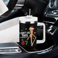 Funny Marcus The Worm 67 Meme Christmas Tumbler With Handle I Don't Like This It's Pissing Me Off - Wonder Print Shop