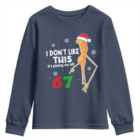 Funny Marcus The Worm 67 Meme Christmas Youth Sweatshirt I Don't Like This It's Pissing Me Off - Wonder Print Shop
