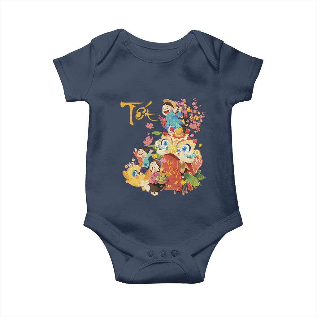 Funny Tet Vietnamese New Year 2025 Viet Holiday Baby Onesie