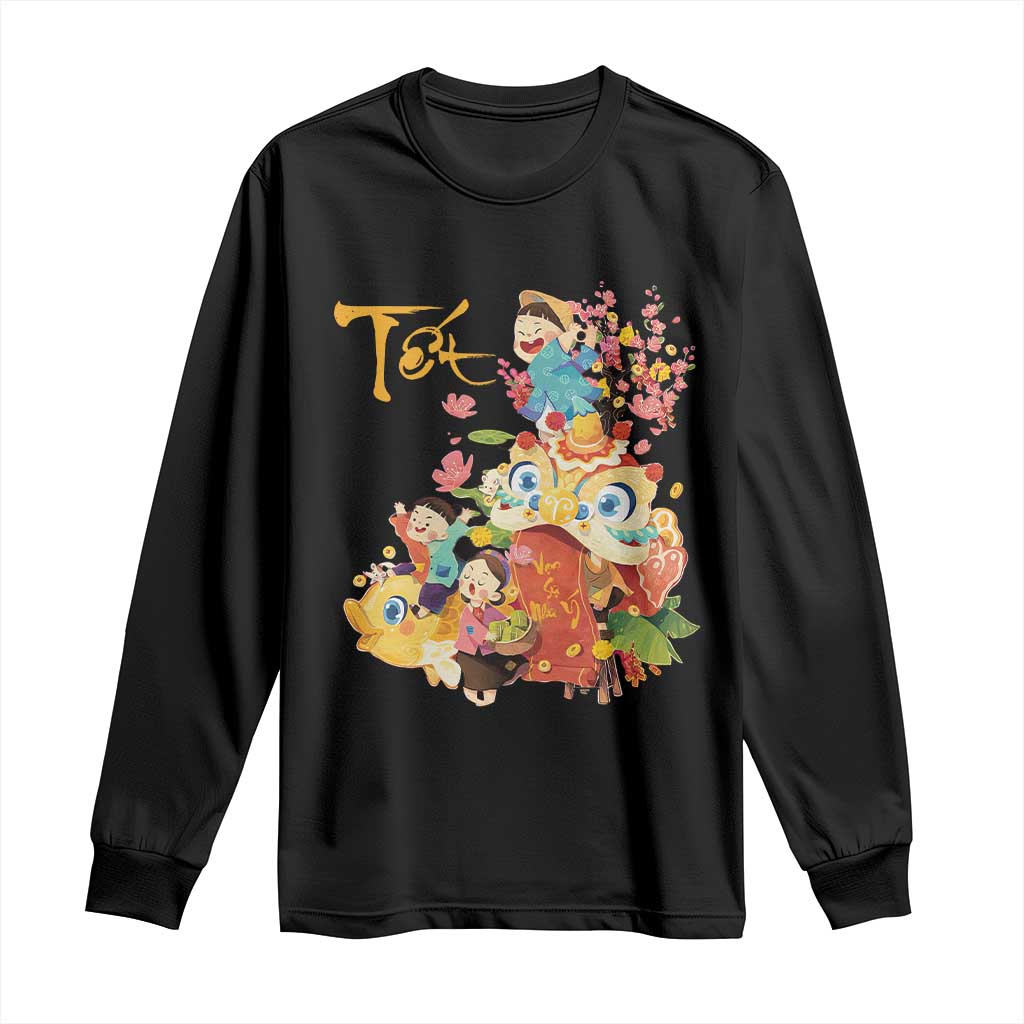 Funny Tet Vietnamese New Year 2025 Viet Holiday Long Sleeve Shirt