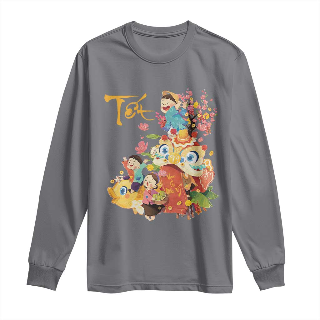 Funny Tet Vietnamese New Year 2025 Viet Holiday Long Sleeve Shirt