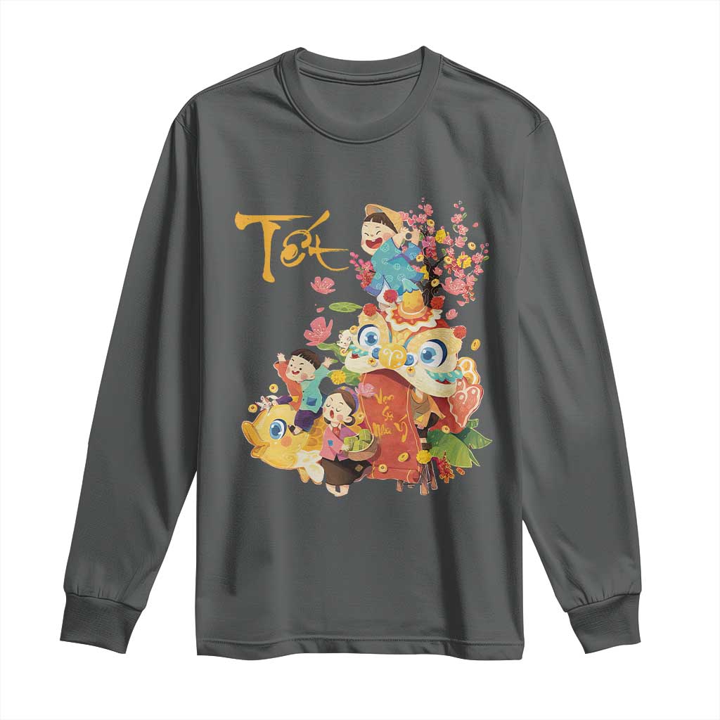 Funny Tet Vietnamese New Year 2025 Viet Holiday Long Sleeve Shirt